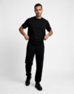 Lacoste Pantalon de surv&ecirc;tement en molleton tapered fit Nero Pantalone Sportivo Uomo - 2