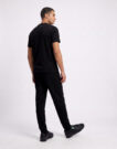 Lacoste Pantalon de surv&ecirc;tement en molleton tapered fit Nero Pantalone Sportivo Uomo - 3