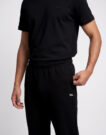Lacoste Pantalon de surv&ecirc;tement en molleton tapered fit Nero Pantalone Sportivo Uomo - 5
