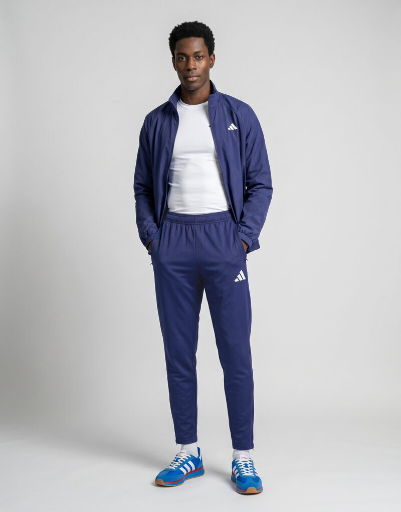 adidas Entrada26 Presentation Tracksuit Bottoms Blu Pantalone Sportivo Uomo - 2