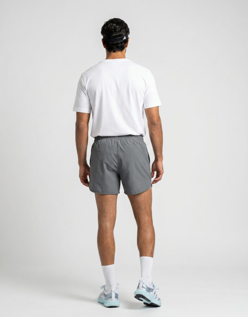 adidas Adizero Essentials Running Split Shorts Grigio Pantalone corti Uomo - 4