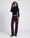 Pantaloni morbidi / Pantaloni alla zuava Oakwood GIFT Bordeaux Pantaloni morbidi / Pantaloni alla zuava Donna - 2