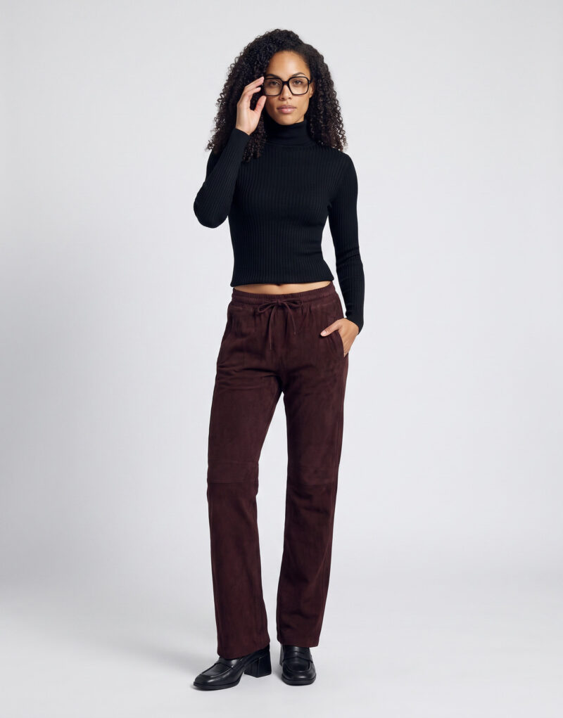 Pantaloni morbidi / Pantaloni alla zuava Oakwood GIFT Bordeaux Pantaloni morbidi / Pantaloni alla zuava Donna - 2