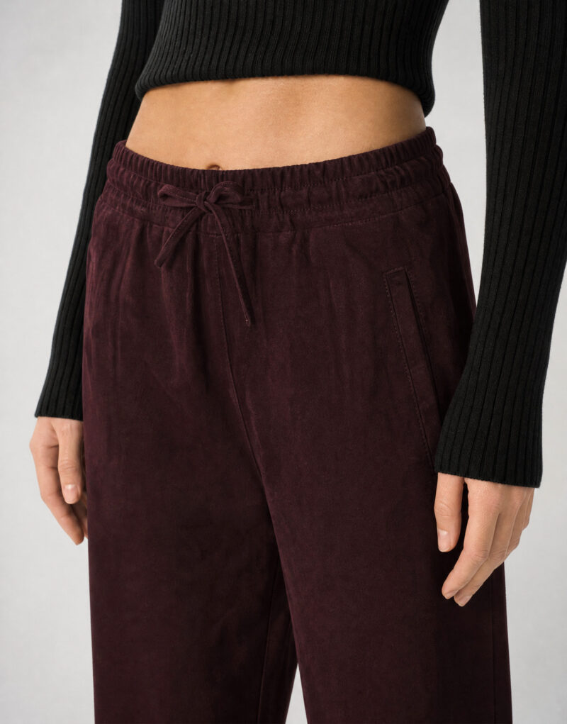 Pantaloni morbidi / Pantaloni alla zuava Oakwood GIFT Bordeaux Pantaloni morbidi / Pantaloni alla zuava Donna - 5