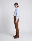 Oakwood GIFT Marrone Pantalone morbidi / Pantalone alla zuava Donna - 3