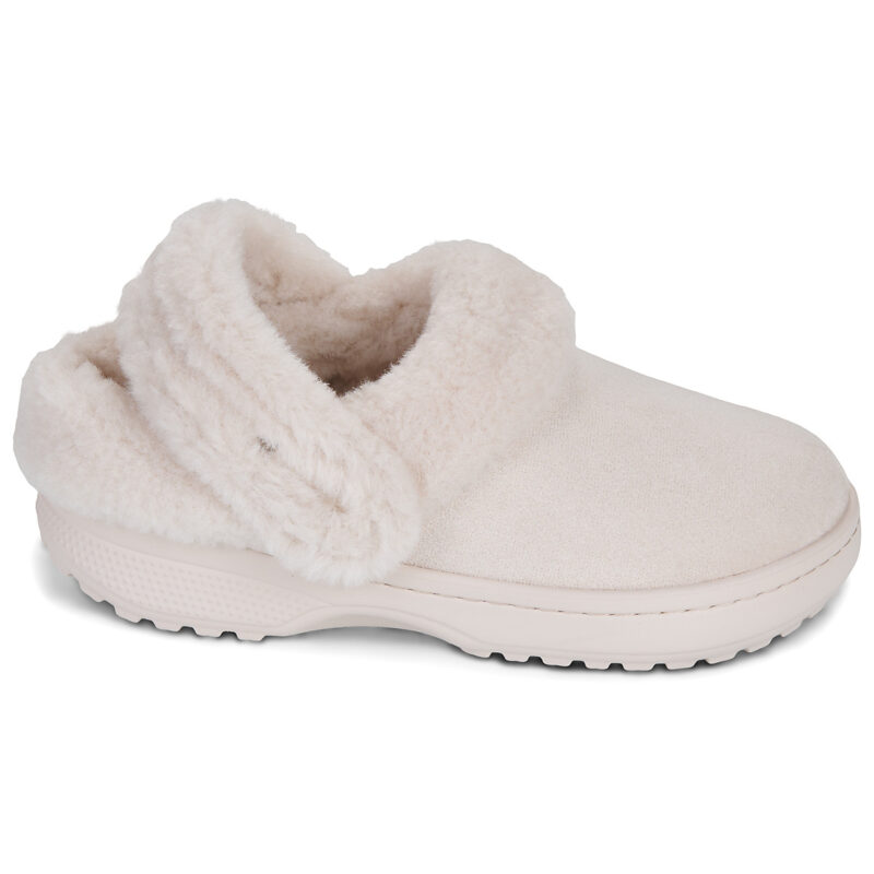 Crocs Cl Unfurgtble Vegan Suede Clog Beige Pantofole Donna - 2