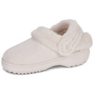 Crocs Cl Unfurgtble Vegan Suede Clog Beige Pantofole Donna - 4