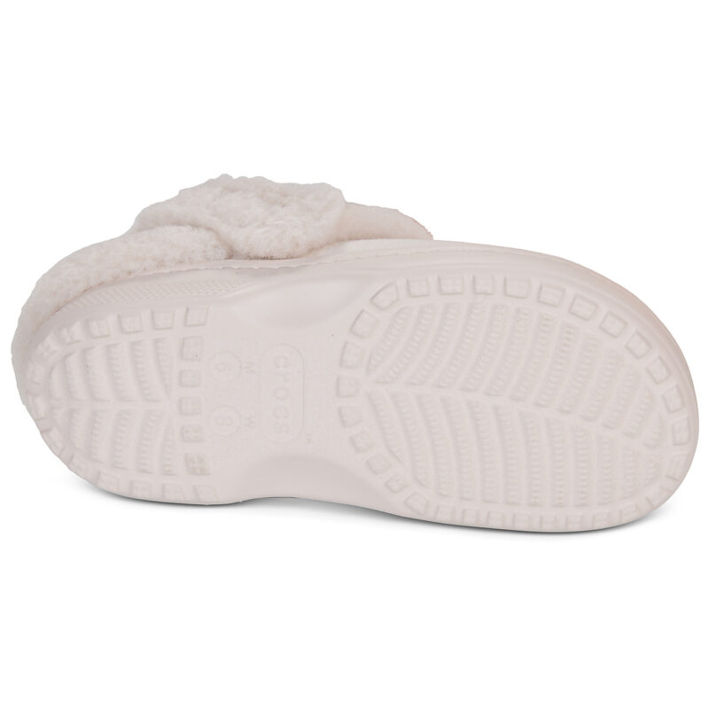 Crocs Cl Unfurgtble Vegan Suede Clog Beige Pantofole Donna - 7