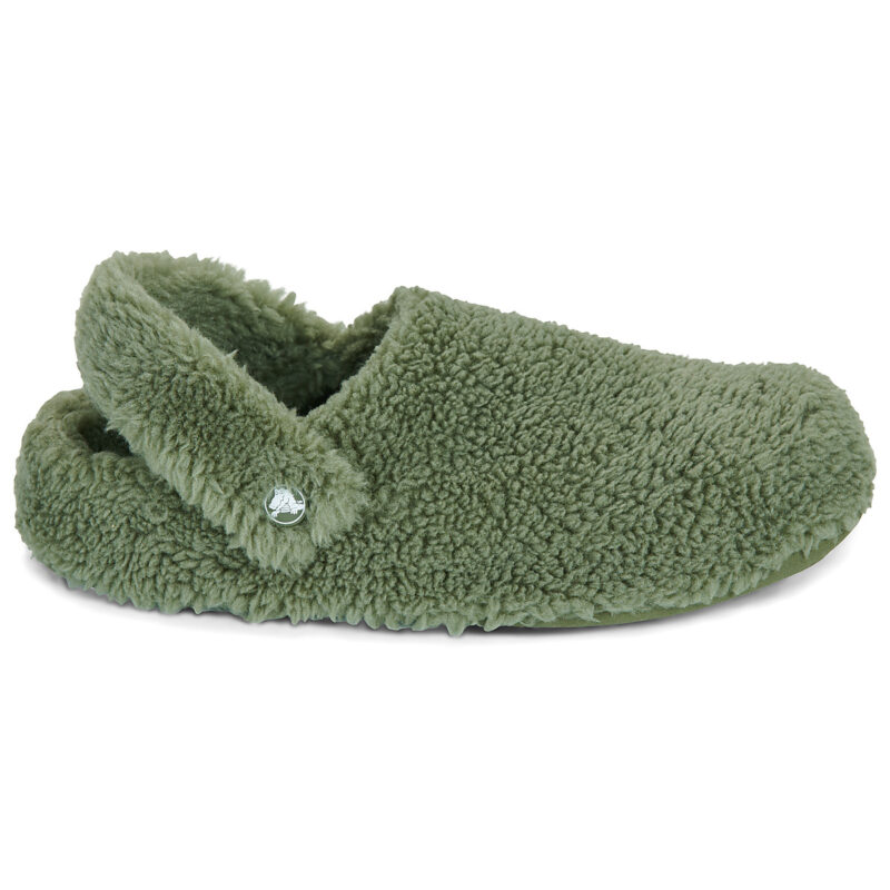 Crocs Classic Cozzzy Slipper Verde Pantofole Donna - 2