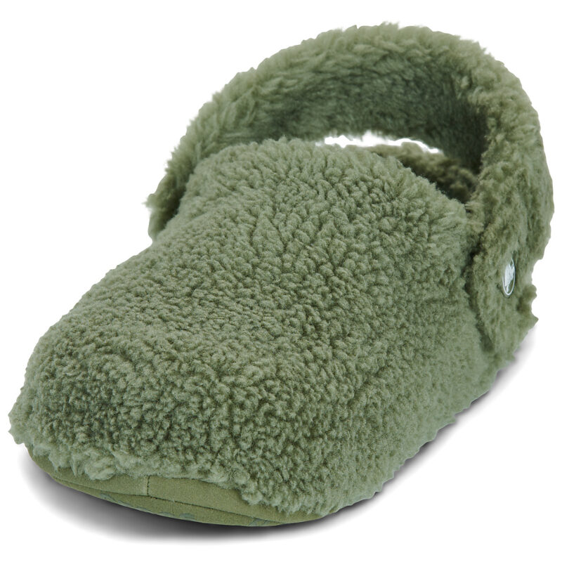 Crocs Classic Cozzzy Slipper Verde Pantofole Donna - 3