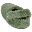 Crocs Classic Cozzzy Slipper Verde Pantofole Donna - 5