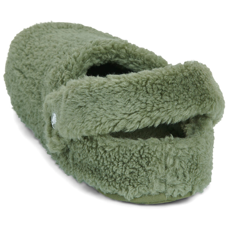 Crocs Classic Cozzzy Slipper Verde Pantofole Donna - 5