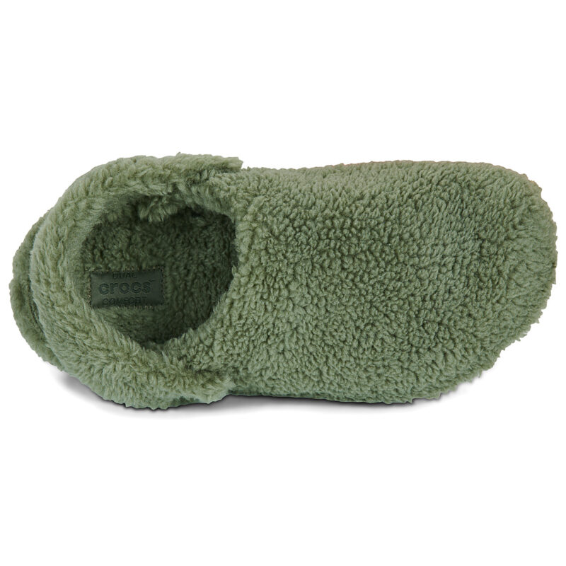 Crocs Classic Cozzzy Slipper Verde Pantofole Donna - 6
