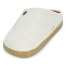 BIRKENSTOCK Zermatt Standard FE Ecru Stretto Beige Pantofole Donna - 3