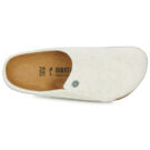 BIRKENSTOCK Zermatt Standard FE Ecru Stretto Beige Pantofole Donna - 6