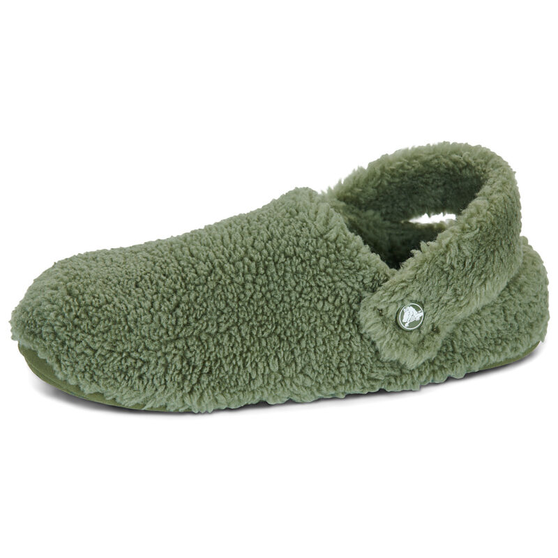 Crocs Classic Cozzzy Slipper Verde Pantofole Uomo - 4