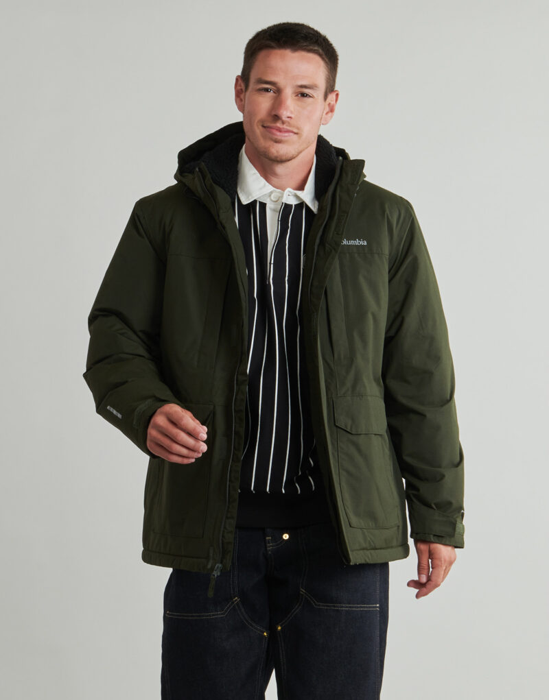 Columbia LANDROAMER SHERPA LINED JACKET Khaki Parka Herren - 2