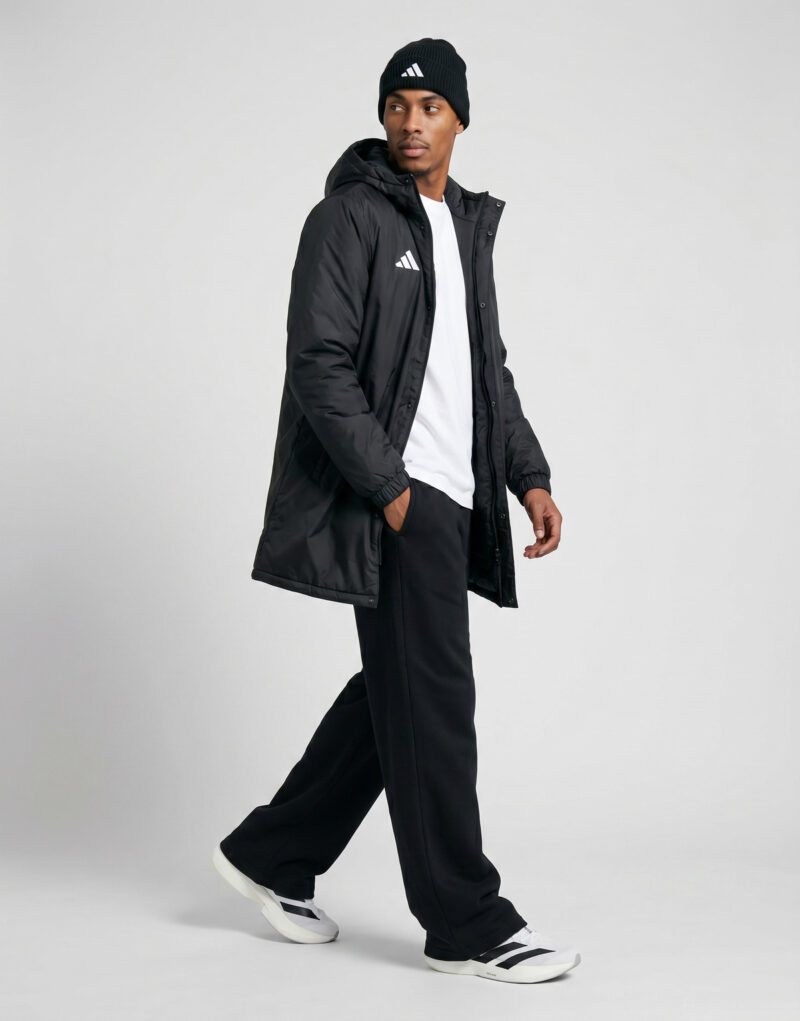 adidas Entrada26 Stadium Jacket Nero Parka Uomo - 3
