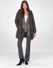 JDY JDYSKYLAR PADDED HOOD JACKET OTW Marrone Piumino Donna - 2