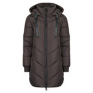 JDY JDYSKYLAR PADDED HOOD JACKET OTW Marrone Piumino Donna - 1