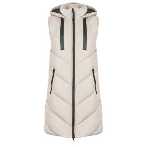 Piumino    SKYLAR PADDED HOOD WAISTCOAT OTW  Beige