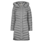 Geox W BETTANIE LONG JKT Grey Down jacket Women - 1