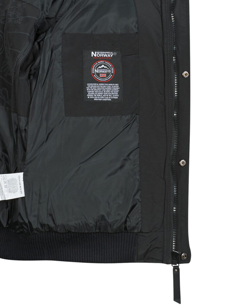 Geographical Norway VOLVA Nero Piumino Uomo - 6
