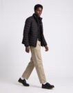Guess PANELED PUFFER JACKET Nero Piumino Uomo - 3