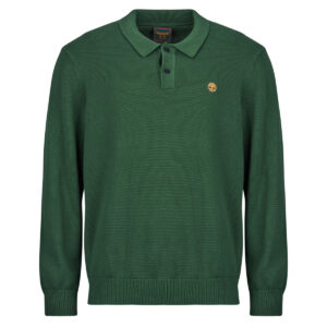 Polo Shirt Long Sleeves Men Timberland Cotton Polo shirt Sweater Green Timberland 198268995623