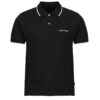 Polo hombre Guess REG EMbro SS POLO TIPPING NEGRO Guess 7621806977292