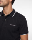 Guess REG EMBRO SS POLO TIPPING Nero Polo Uomo - 5