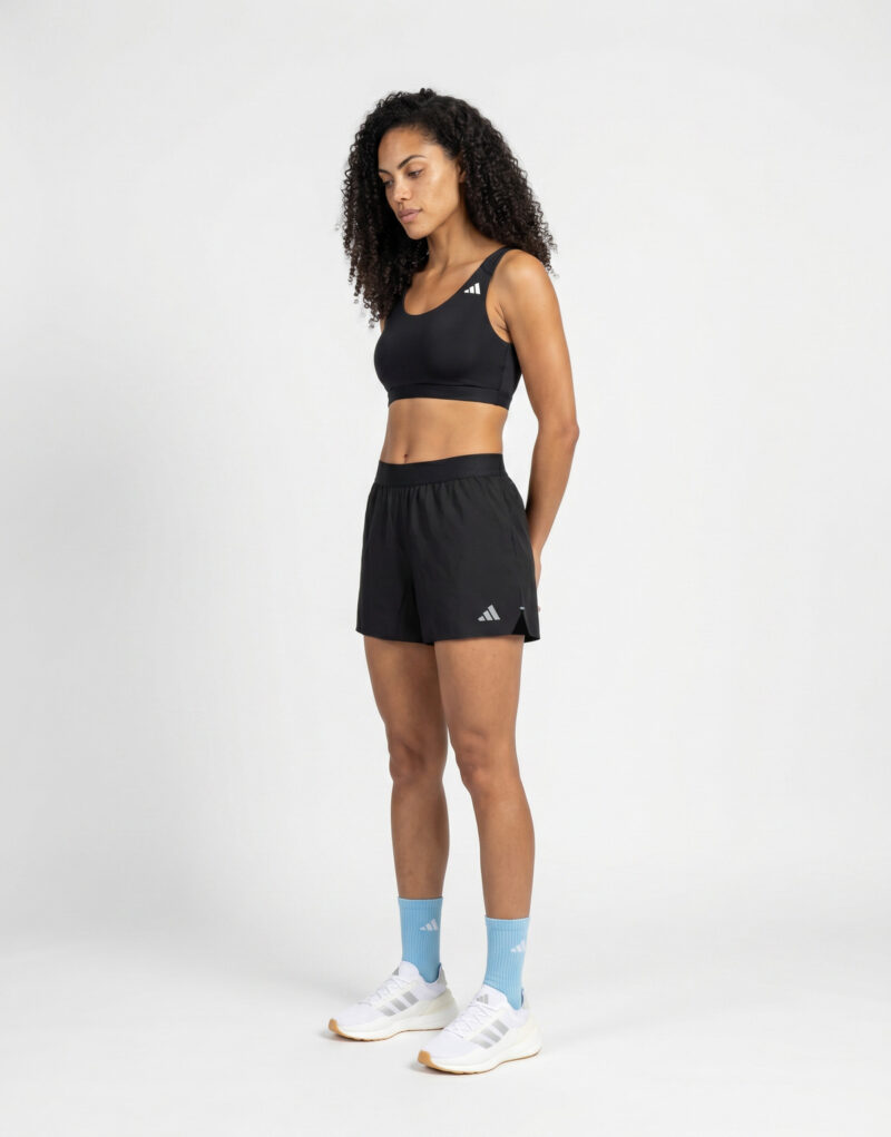 adidas Optime Essentials Workout Medium Support Bra Nero Reggiseno sportivo Donna - 3