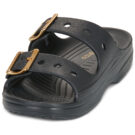 Crocs SATURDAY METALLIC BUCKLE SANDAL W Nero Ciabatta Donna - 3