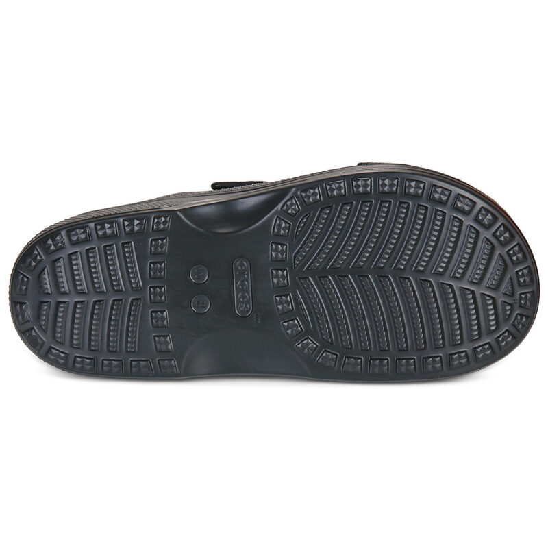 Crocs SATURDAY METALLIC BUCKLE SANDAL W Nero Ciabatta Donna - 7