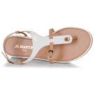 JB Martin AISSA Bianco Sandali bassi Donna - 6