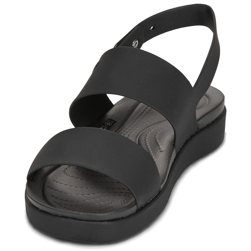Crocs BROOKLYN BACKSTRAP LOW LOW Nero Sandali bassi Donna - 3