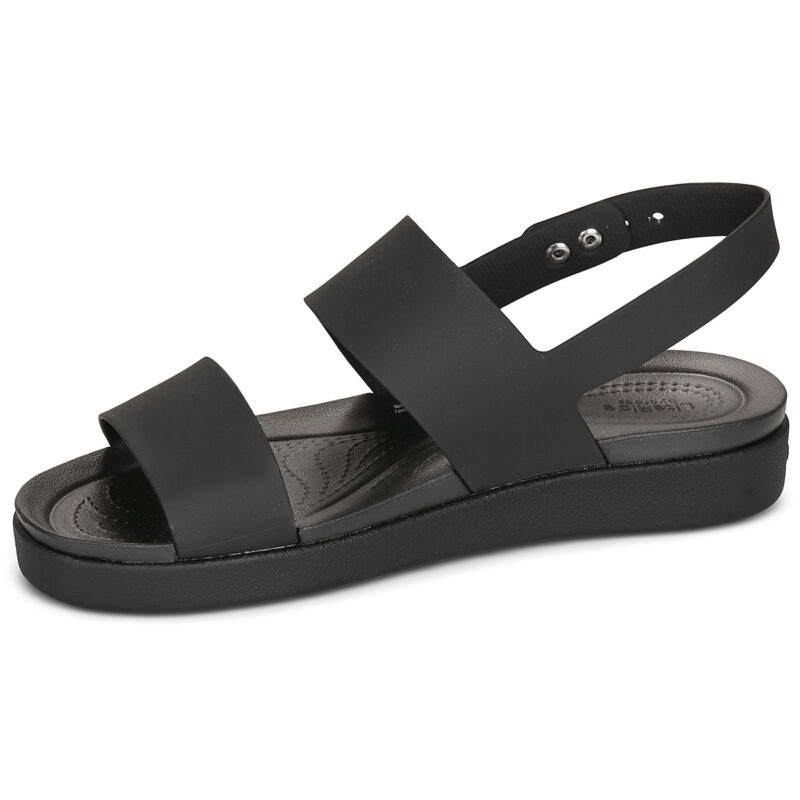 Crocs BROOKLYN BACKSTRAP LOW LOW Nero Sandali bassi Donna - 4