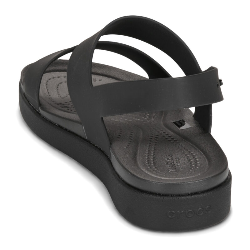 Crocs BROOKLYN BACKSTRAP LOW LOW Nero Sandali bassi Donna - 5
