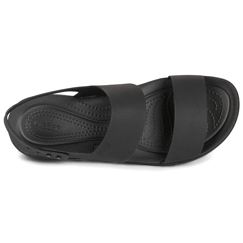 Crocs BROOKLYN BACKSTRAP LOW LOW Nero Sandali bassi Donna - 6