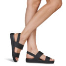 Crocs BROOKLYN BACKSTRAP LOW LOW Nero Sandali bassi Donna - 8