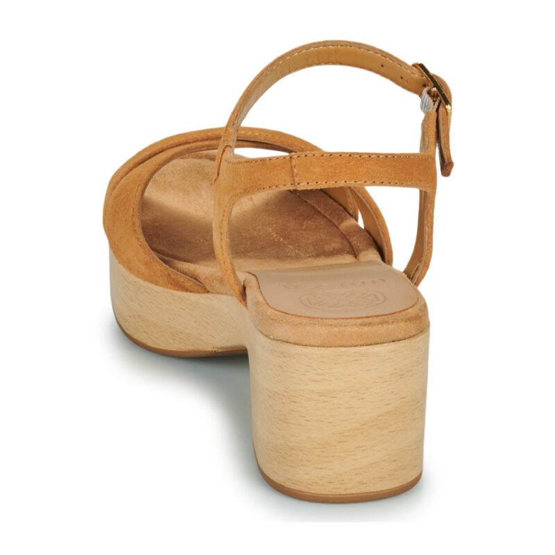 Unisa IRAM Brown Heeled Sandals Women - 5