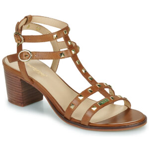 Sandali con tacco LINALIE Marrone