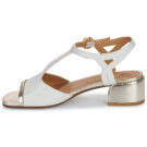 JB Martin MITAINE Bianco Sandali con tacco Donna - 4