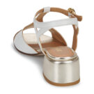 JB Martin MITAINE Bianco Sandali con tacco Donna - 5