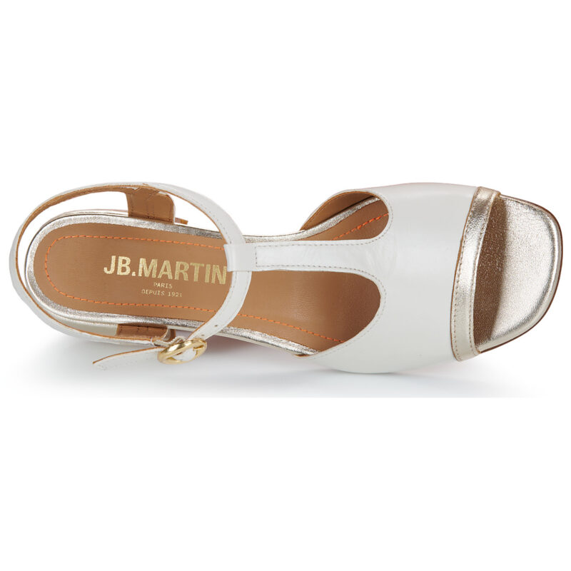 JB Martin MITAINE Bianco Sandali con tacco Donna - 6