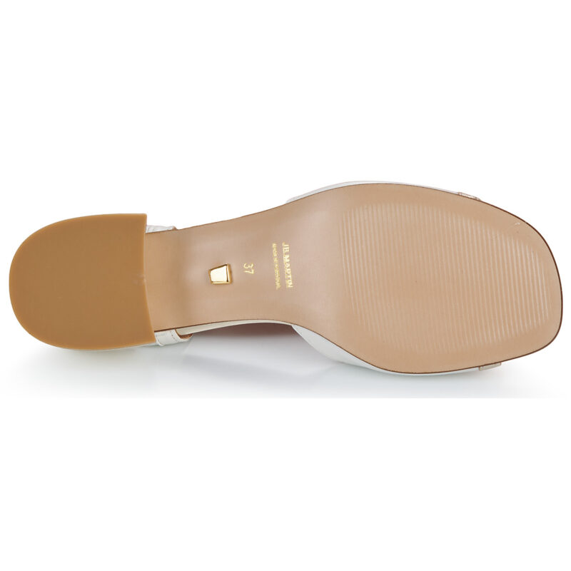 JB Martin MITAINE Bianco Sandali con tacco Donna - 7