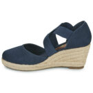 Tom Tailor 5390090020 Marine Sandali con zeppa Donna - 4