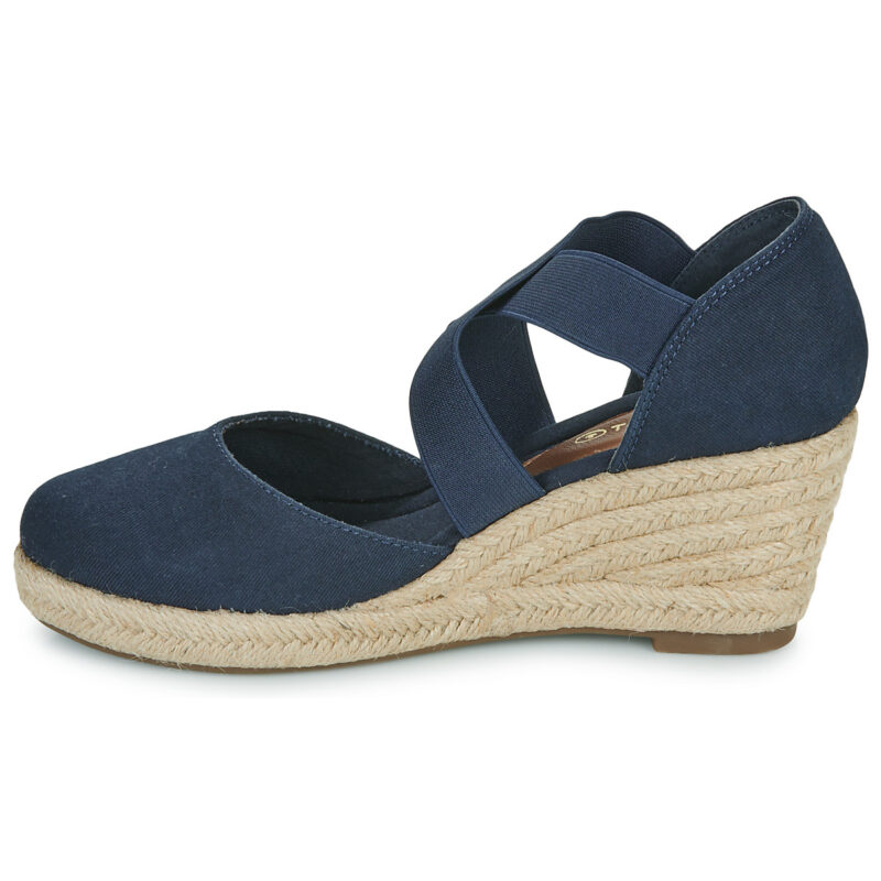 Tom Tailor 5390090020 Marine Sandali con zeppa Donna - 4