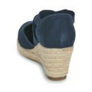 Tom Tailor 5390090020 Marine Sandali con zeppa Donna - 5