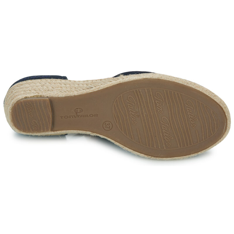 Tom Tailor 5390090020 Marine Sandali con zeppa Donna - 7